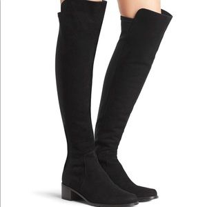 Stuart Weitzman Suede Reserve boots